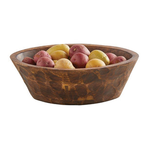 Oval Wooden Bowl
