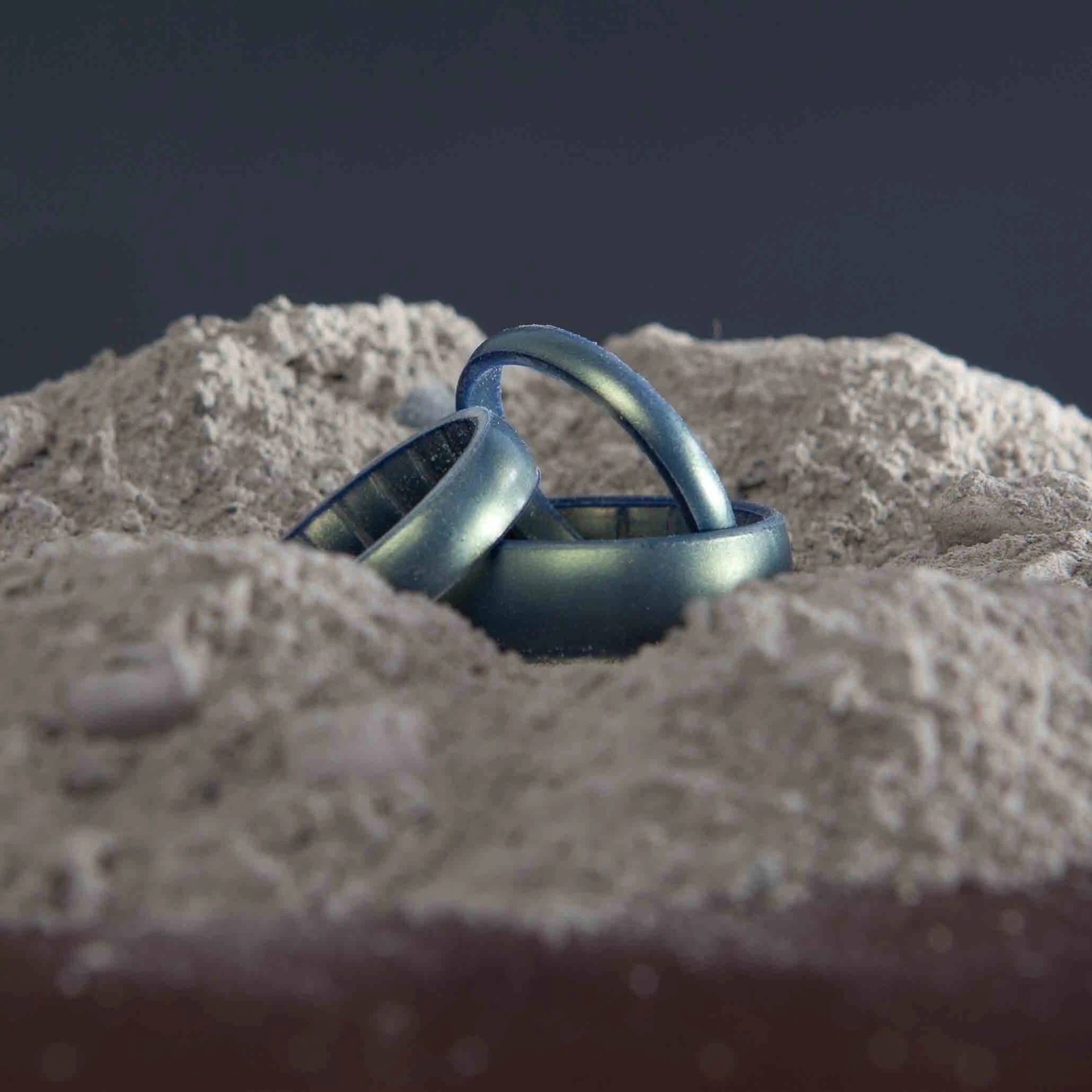 Elements Classic Thin Silicone Rings
