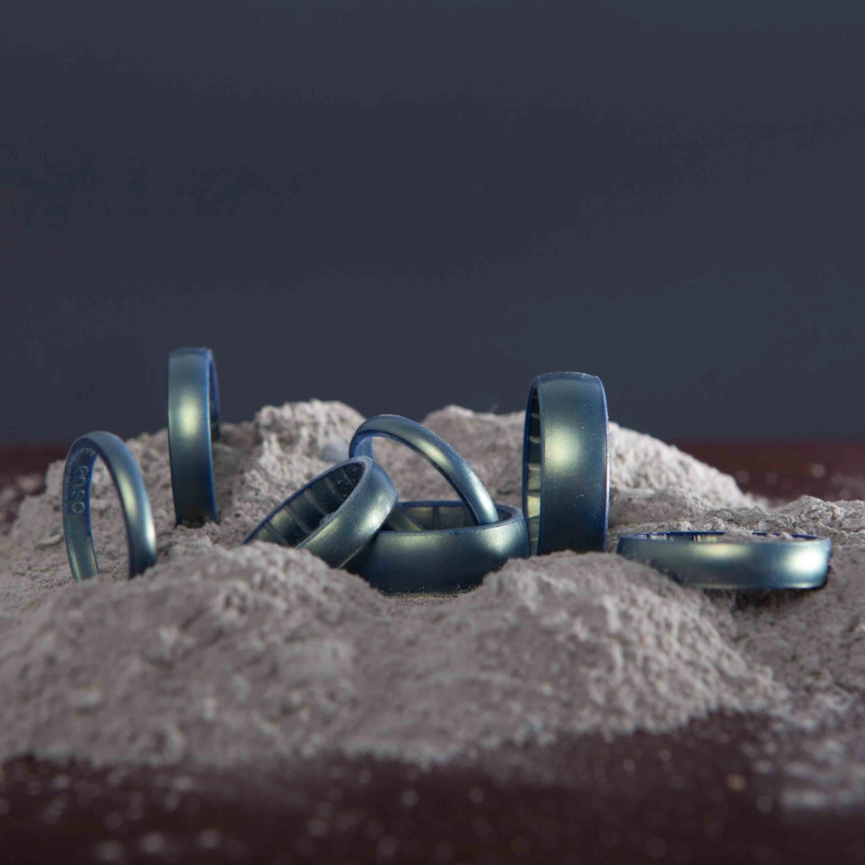Elements Classic Thin Silicone Rings