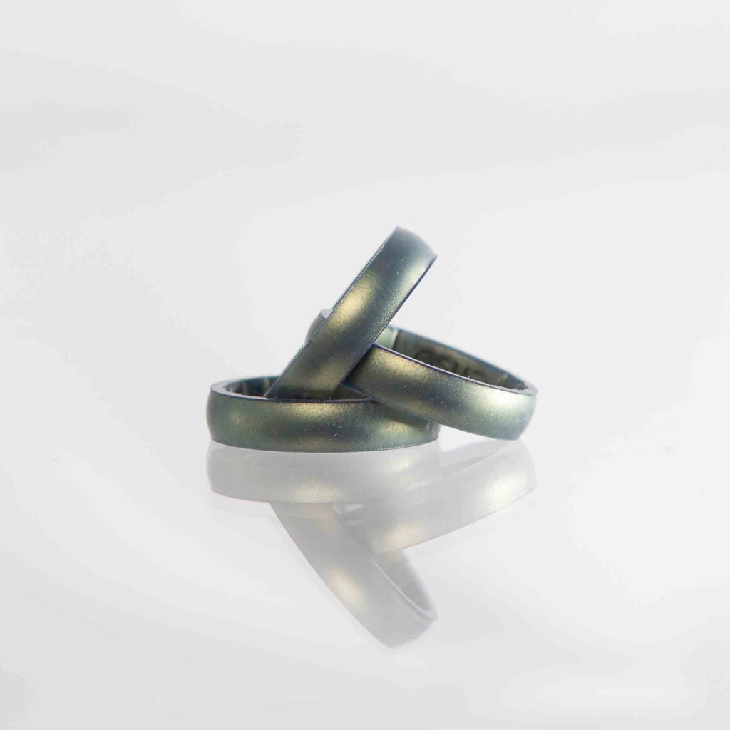 Elements Classic Thin Silicone Rings