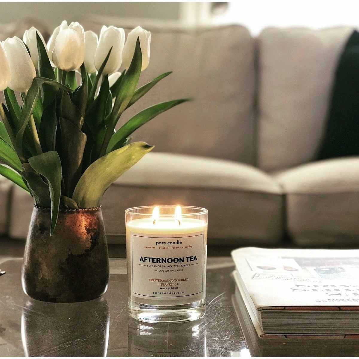 Pare Candle Collection | 14 oz Glass Vessel