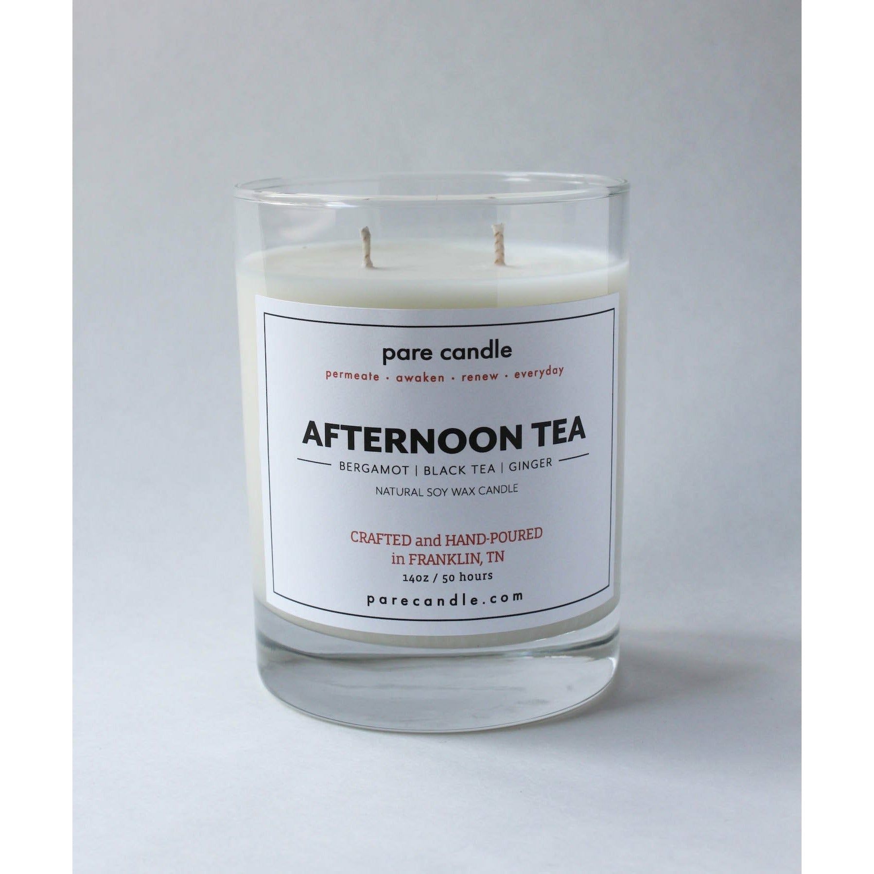 Pare Candle Collection | 14 oz Glass Vessel