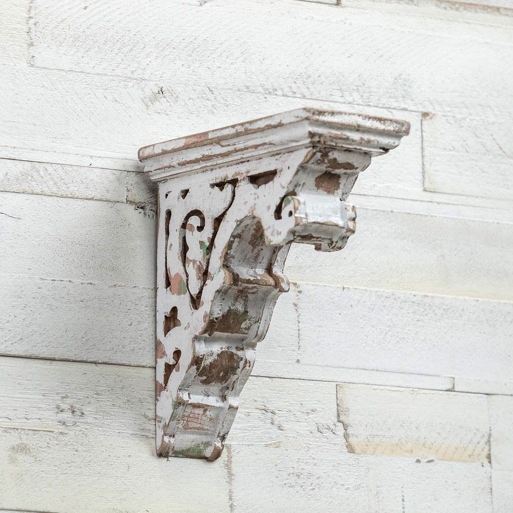 Aged White Corbel
