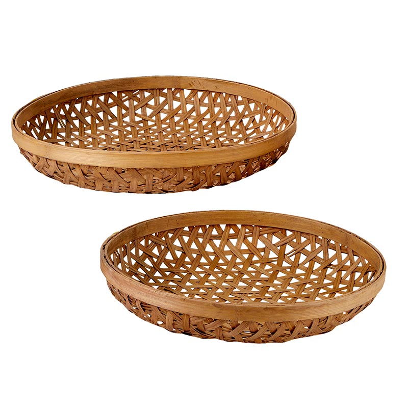 Round Bamboo Basket