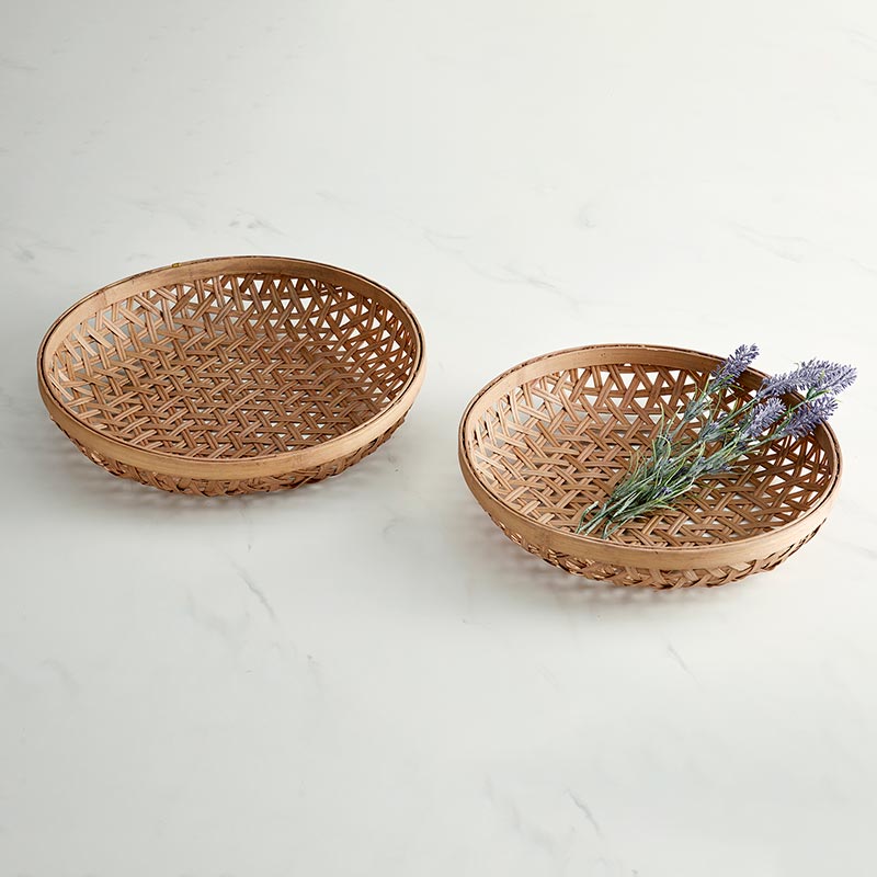 Round Bamboo Basket
