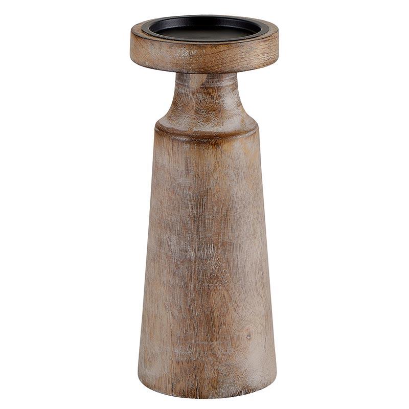Mango Wood Candle Holder