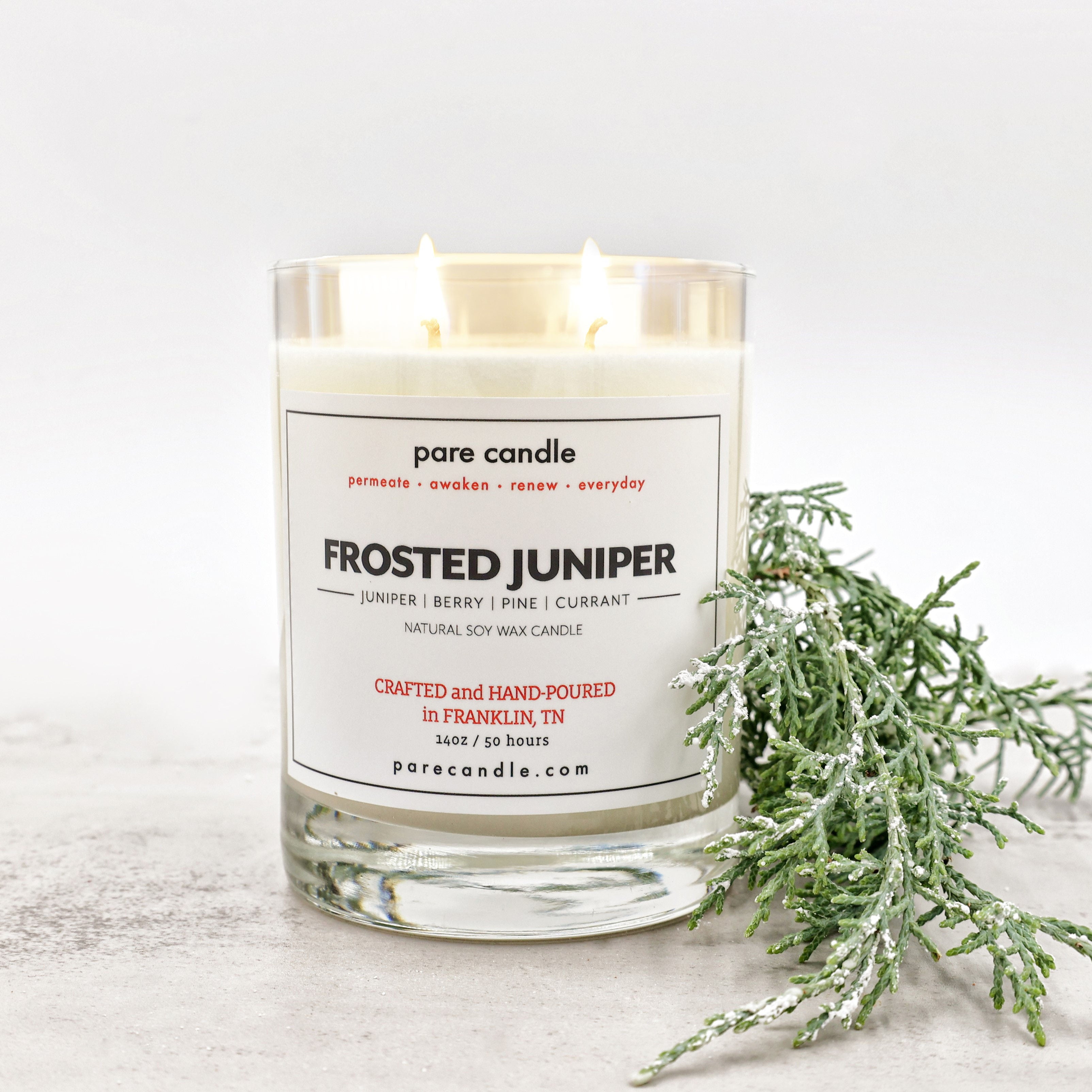 Pare Candle Collection | 14 oz Glass Vessel