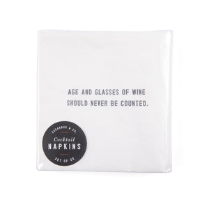 Cocktail Napkins | 1st Edition