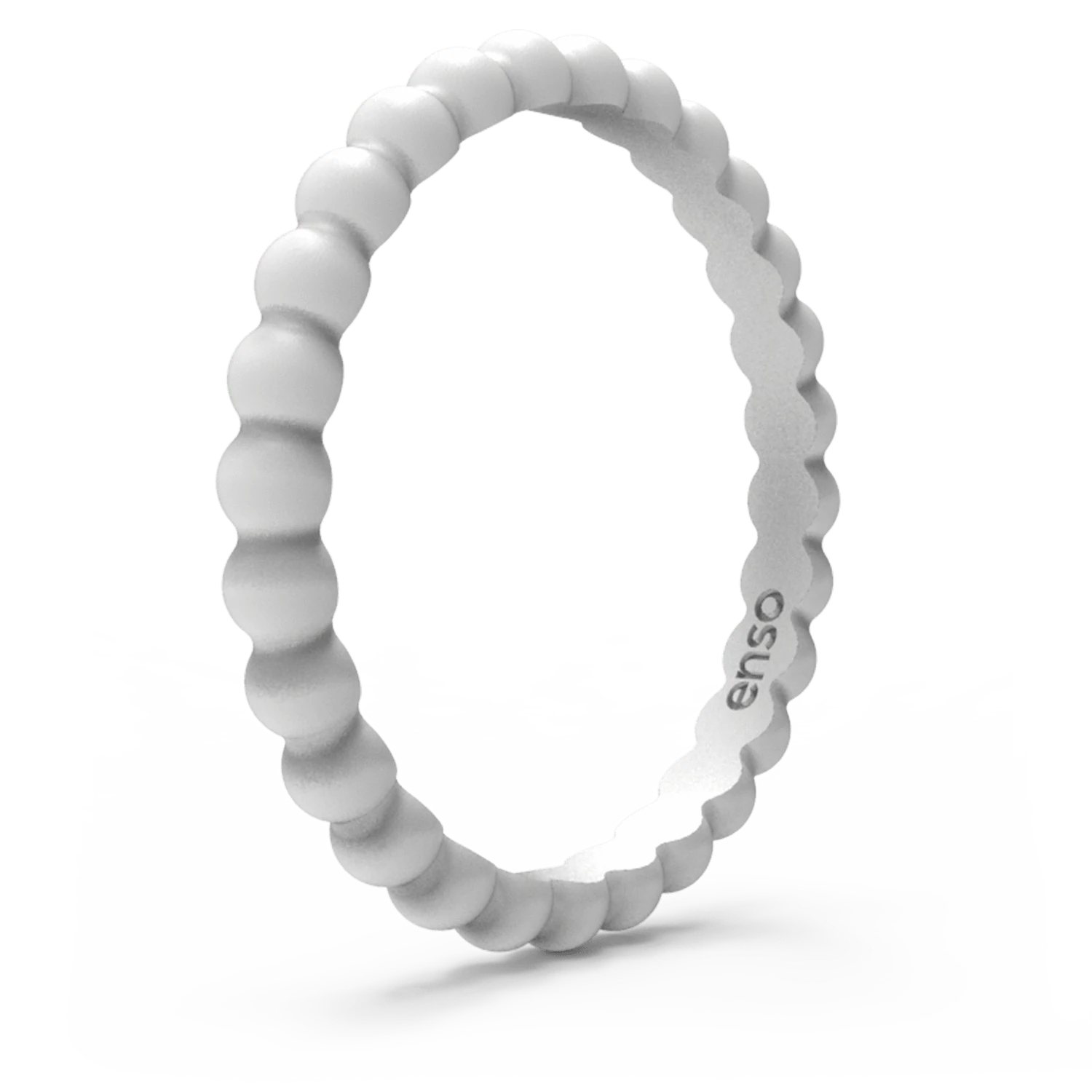 Beaded Stackable Sets Silicone Rings