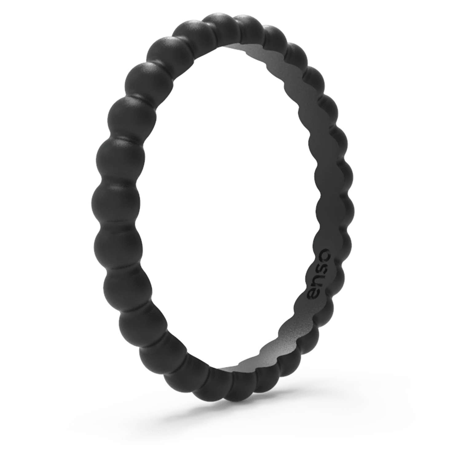 Beaded Stackable Sets Silicone Rings