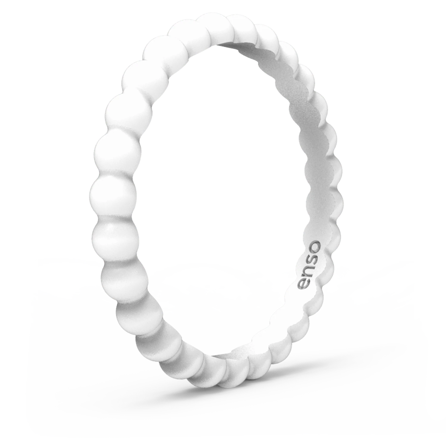 Beaded Stackable Sets Silicone Rings