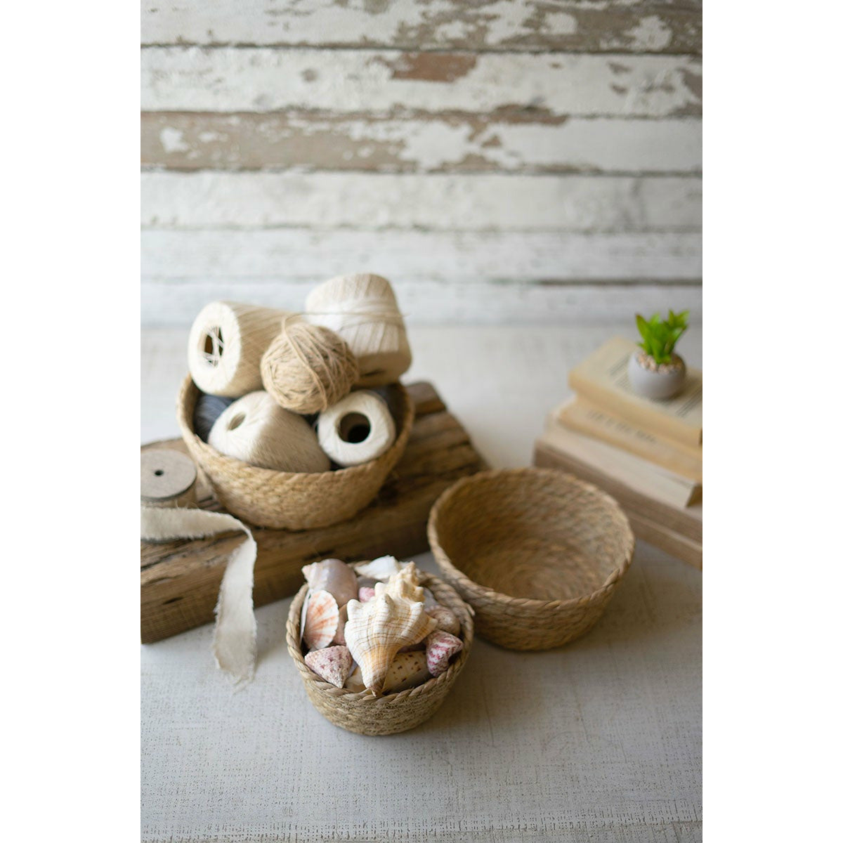 Round Seagrass Basket