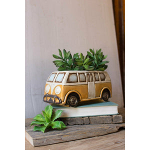 Groovy Yellow Van Planter