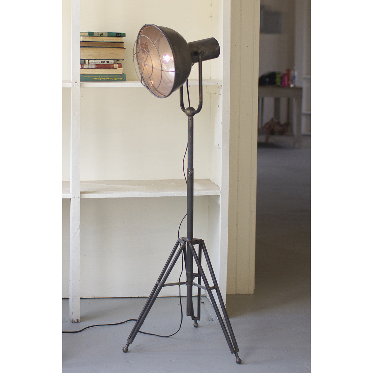 Caged Studio Floor Lamp