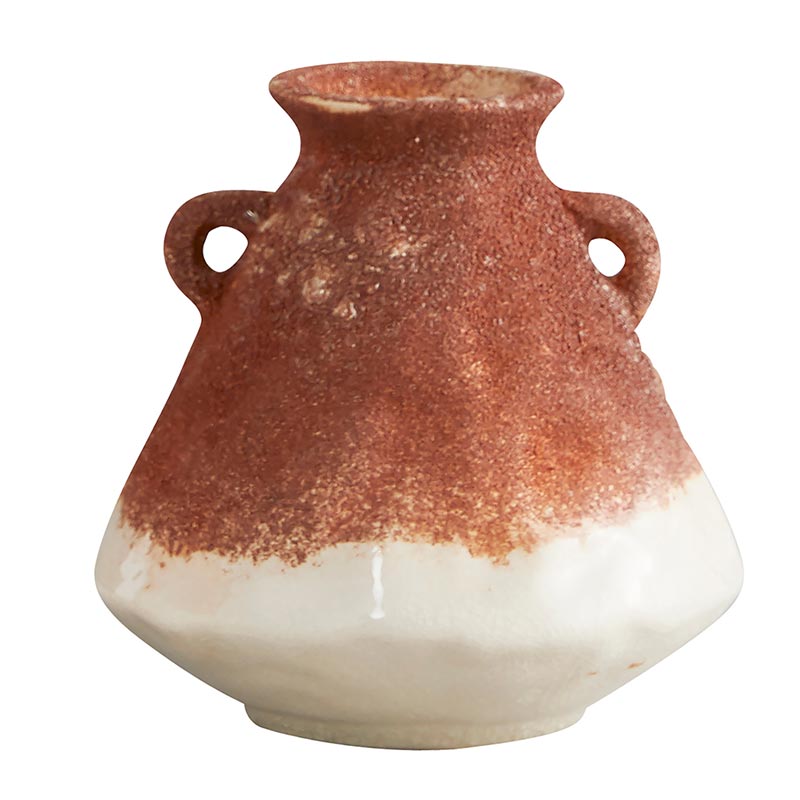 Rust Red Vase Rust Toned Vase – Moss & Embers