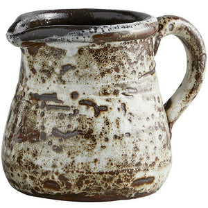 Brown Handled Pitcher