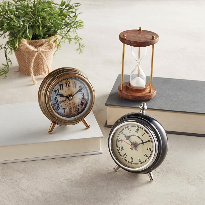 Wood & Gold Sand Timer