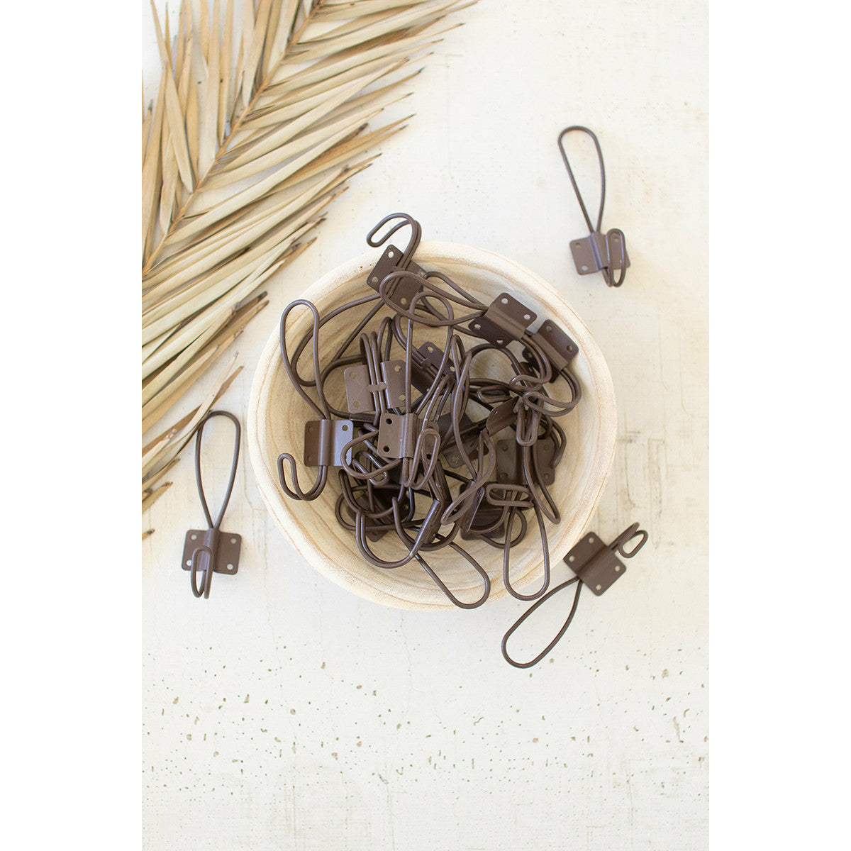 Rustic Metal Coat Hooks w/Screws