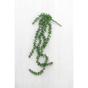 Hanging Faux Necklace Fern Succulent - Large