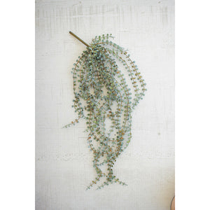 Hanging Faux Necklace Fern - Large