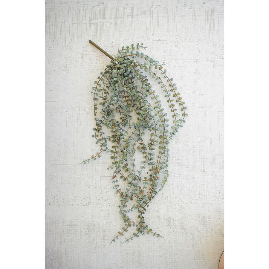Hanging Faux Necklace Fern - Large
