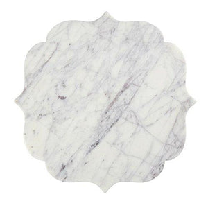 Marble Board - White/Lavender Grey