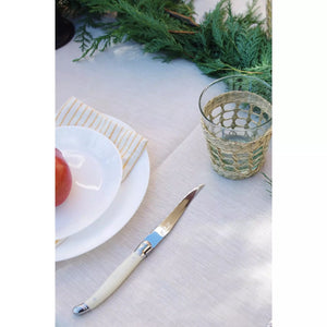 S/6 Laguiole Stainless Steel Knives | Ivory