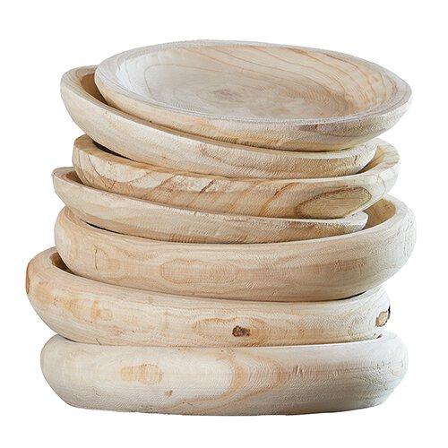 Paulownia Wood Bowl - Medium - Natural