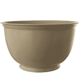 White Stoneware Vintage Reproduction Bowl