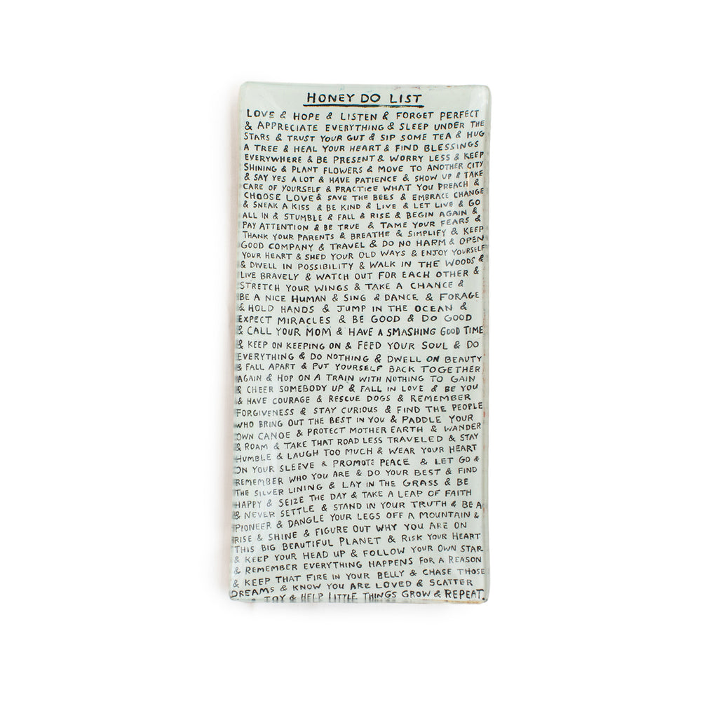 Decoupage Plates - Rectangle - Small