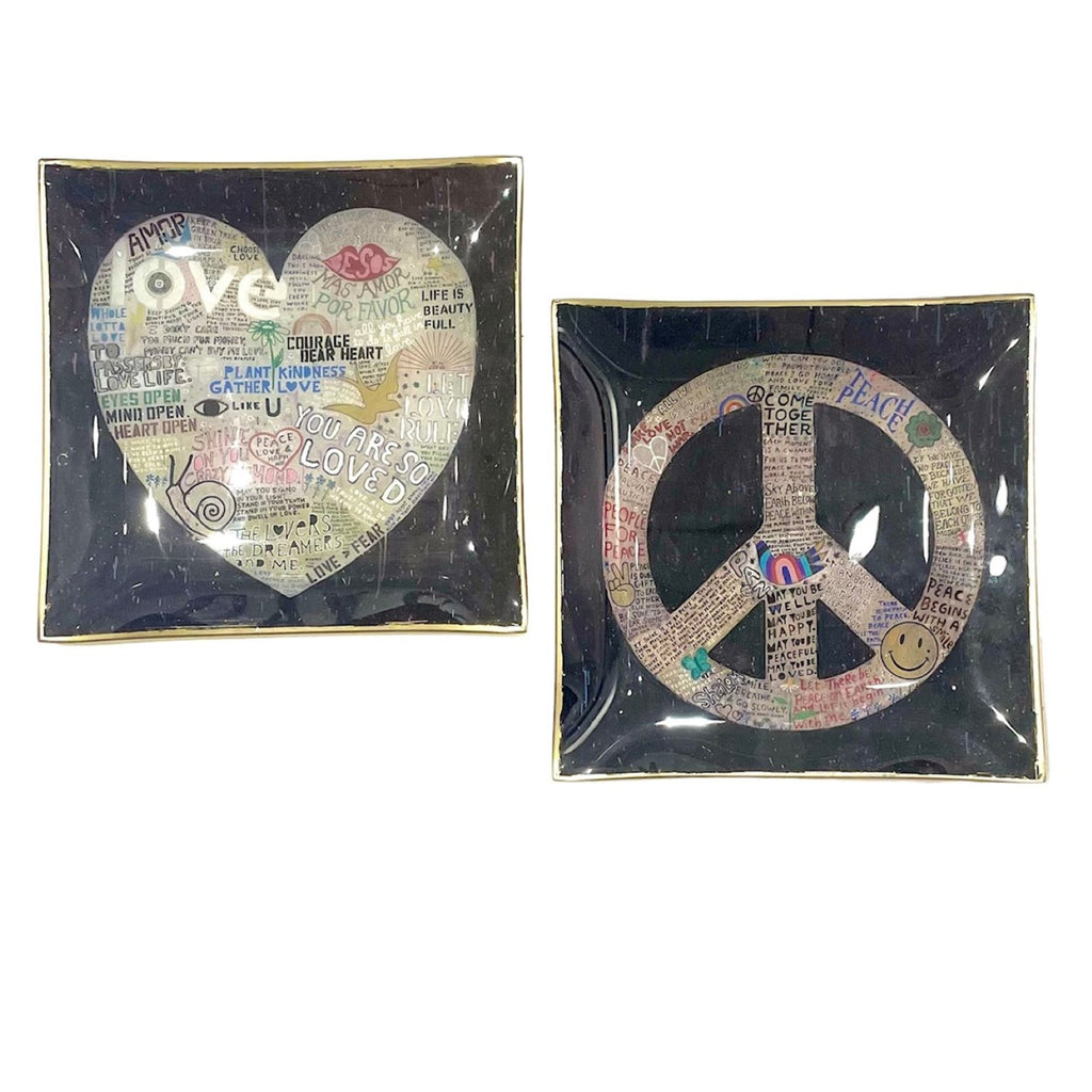 Decoupage Plates - Square - Large