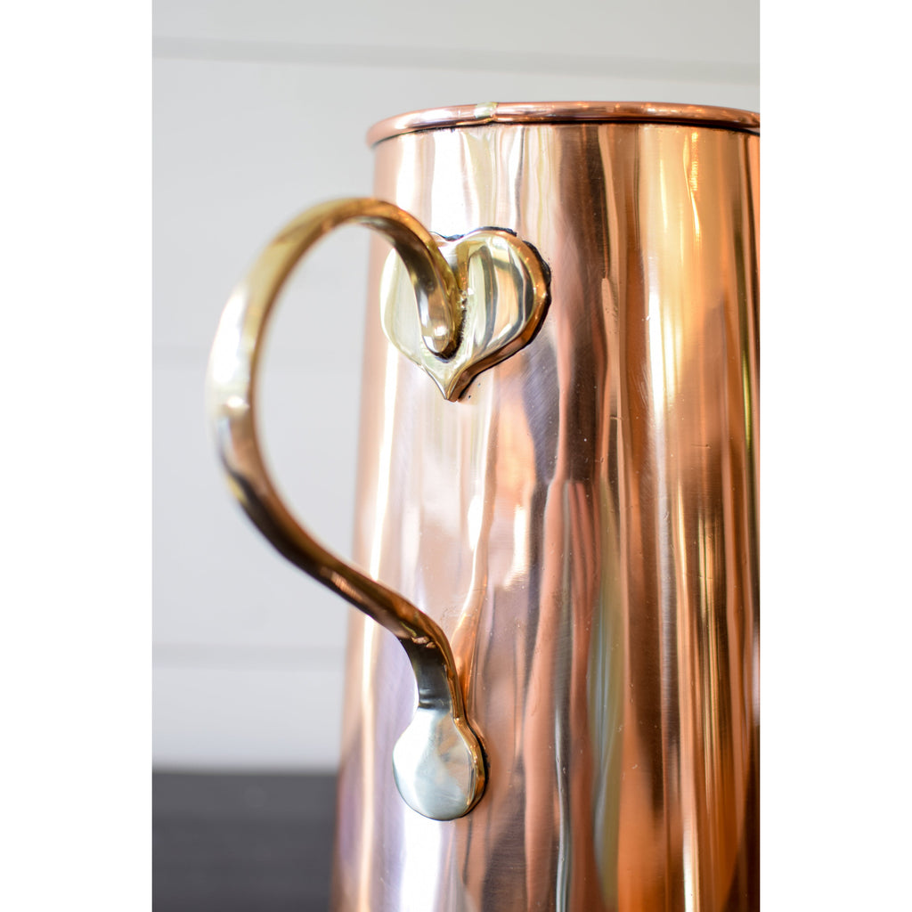Copper Water Pitcher