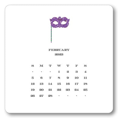 2023 Desk Calendar w/Easel