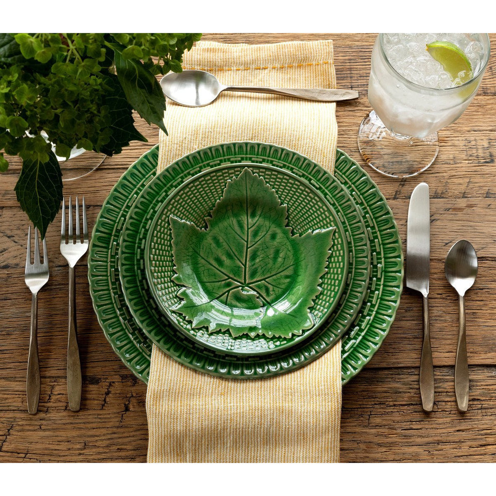 S/5 Antique Gold Colonial Flatware Set