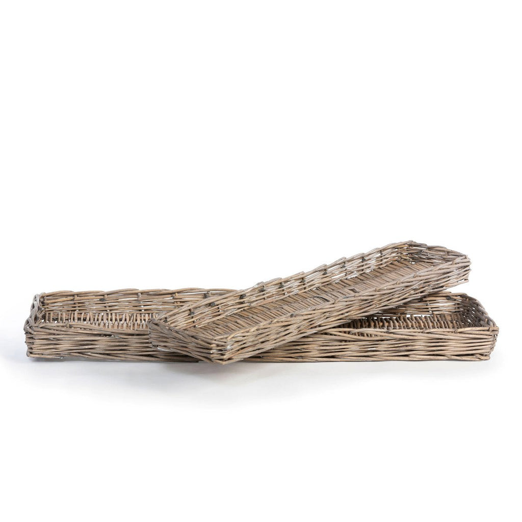 Rattan Woven Bread Trays