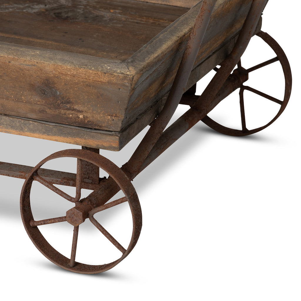 Wooden Garden Wagon