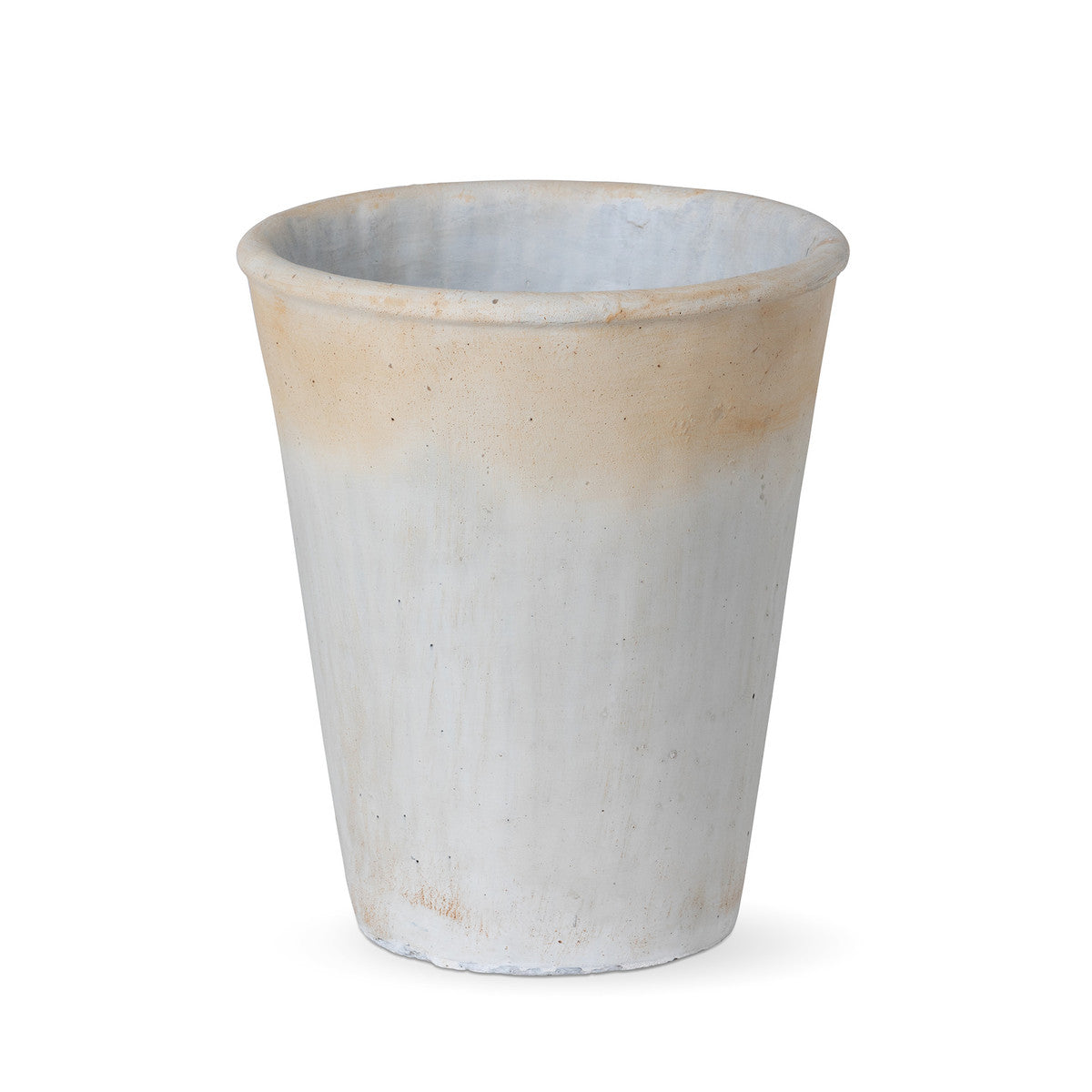 Distressed Concrete Pots & Planters