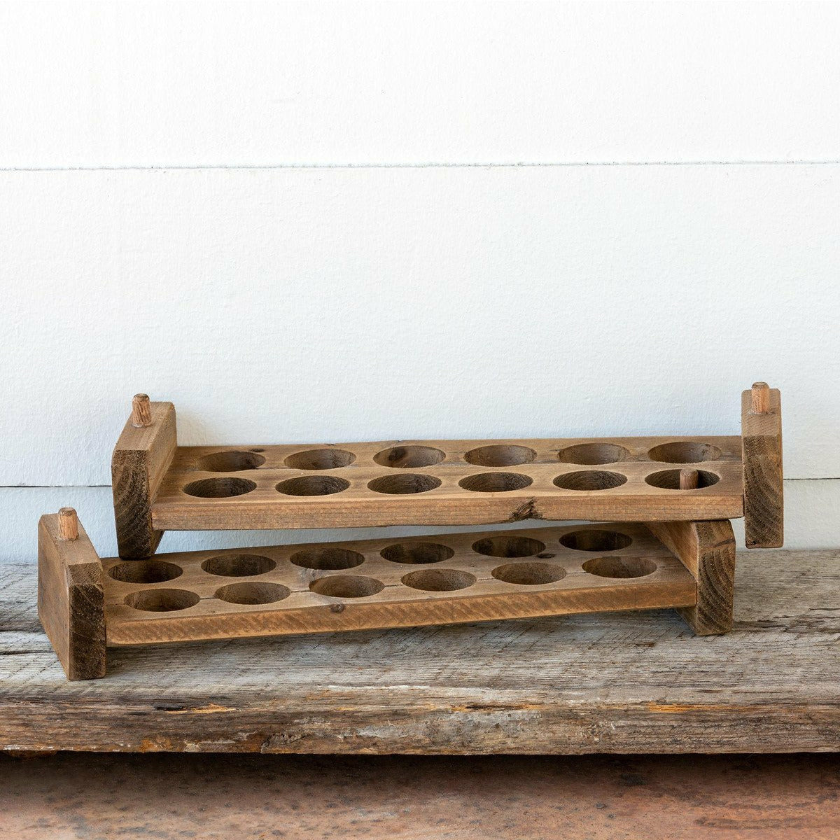 Wooden Stackable Egg Holder