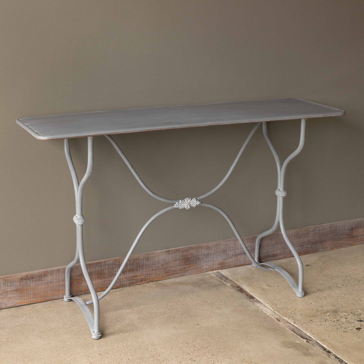 Painted Sewing Console Table