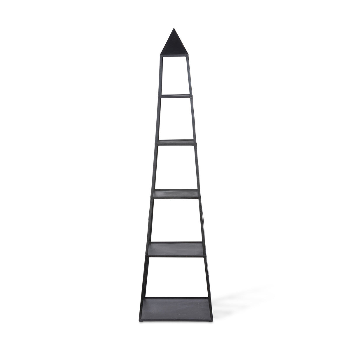 Antique Black Stackable Obelisk