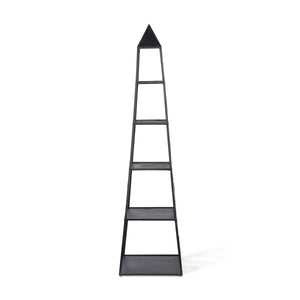 Antique Black Stackable Obelisk