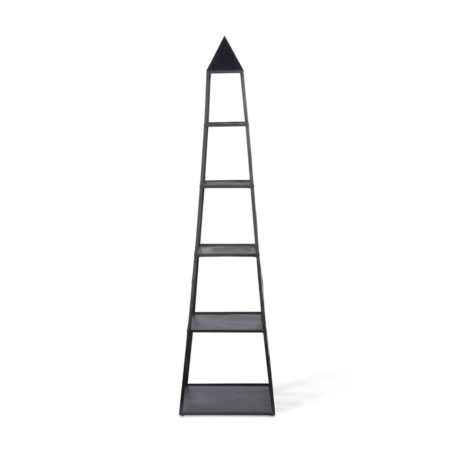 Antique Black Stackable Obelisk