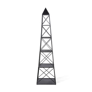 Antique Black Stackable Obelisk