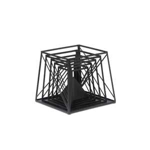 Antique Black Stackable Obelisk