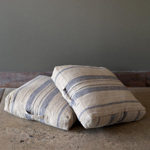Linen Floor Cushion w/Handle