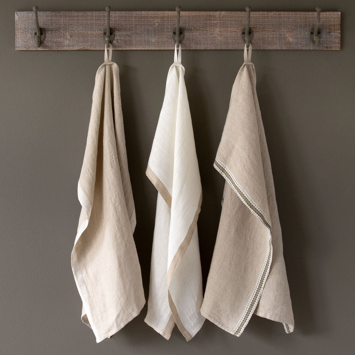 Soft Linen Dish Towel - Neutral