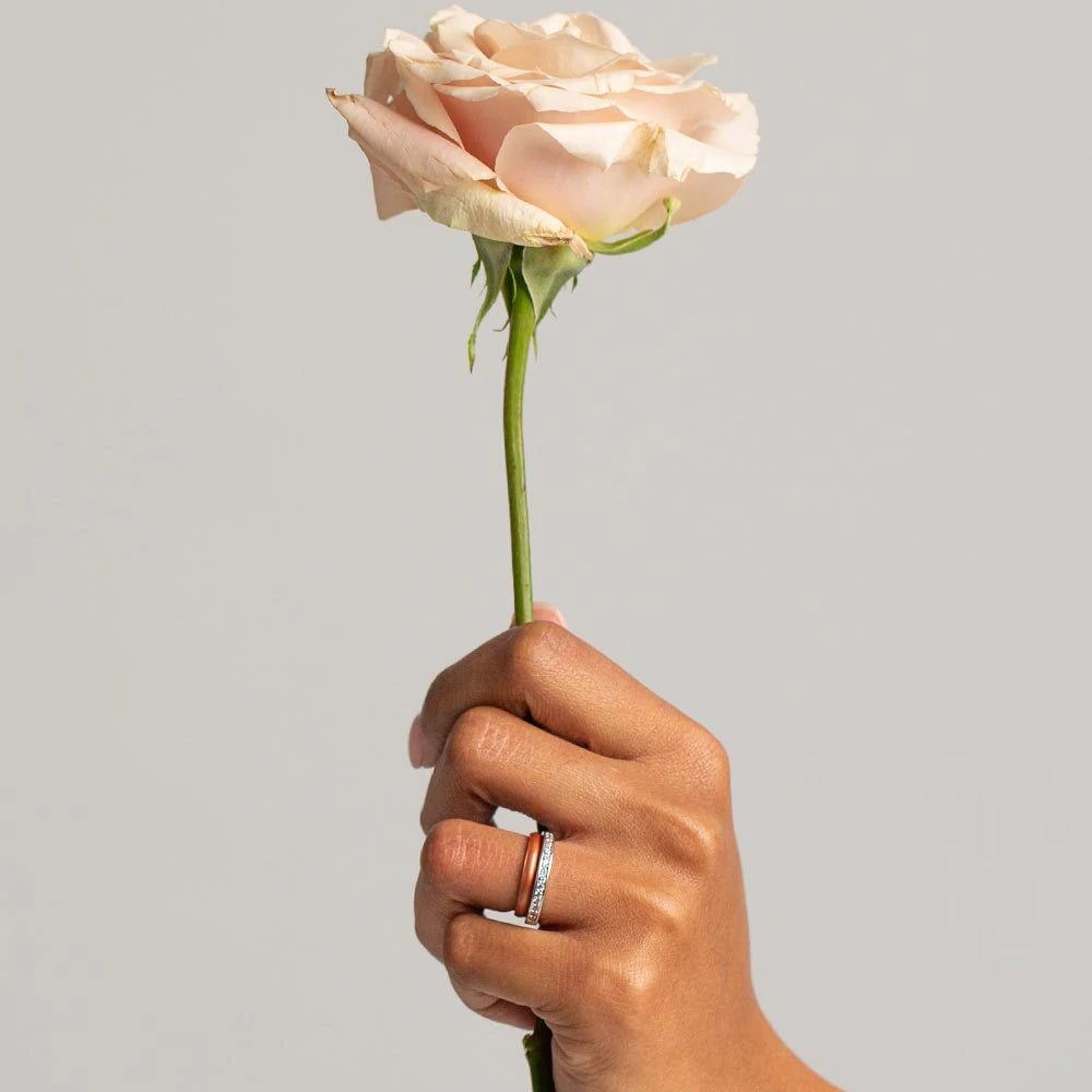 Elements Classic Halo Silicone Rings