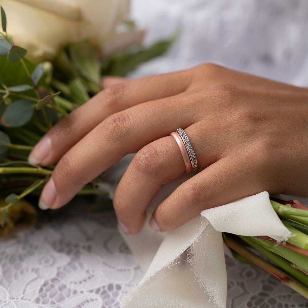Elements Classic Halo Silicone Rings