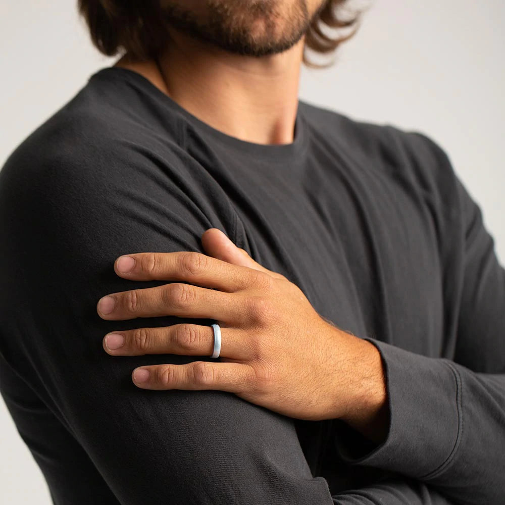 Elements Classic Thin Silicone Rings