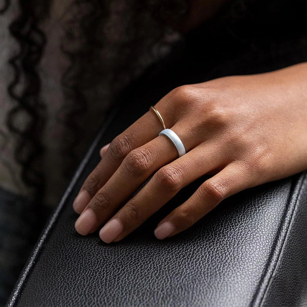 Elements Classic Thin Silicone Rings